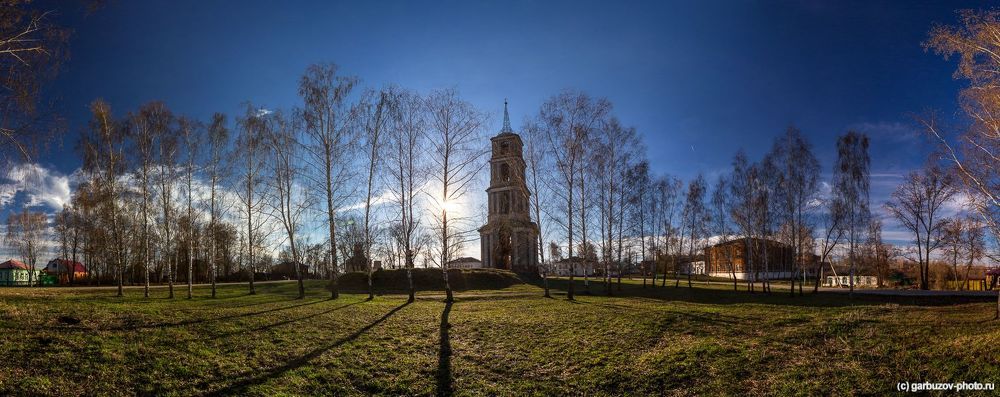 Венёв. Николаевская колокольня и ближайшие окрестности