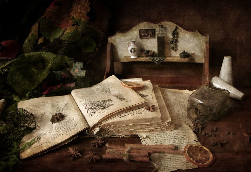Поваренная книга 1902 г. Раздел специй и трав.