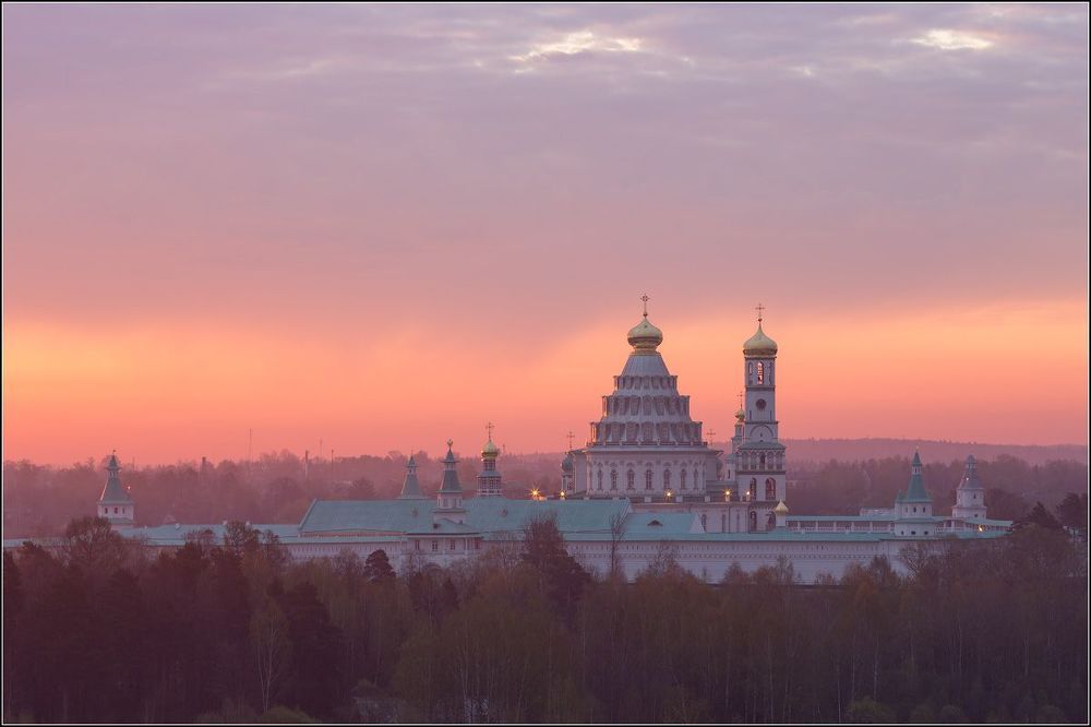 Один майский рассвет в Истре