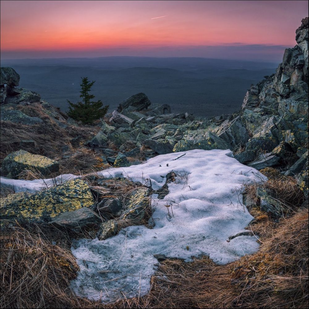 Уреньга, весенний закат