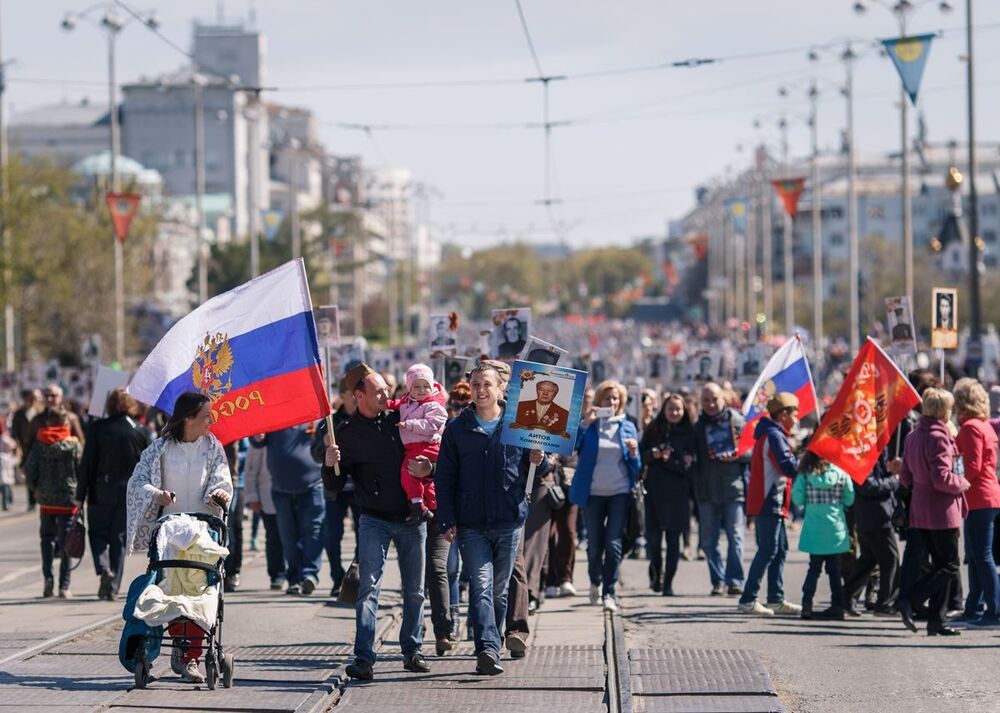 Бессмертный полк. Екатеринбург.