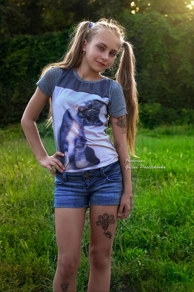 На школьных каникулах
