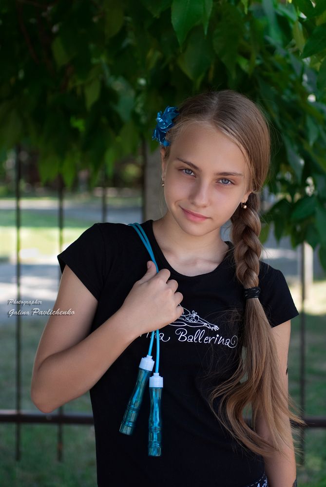 На школьных каникулах