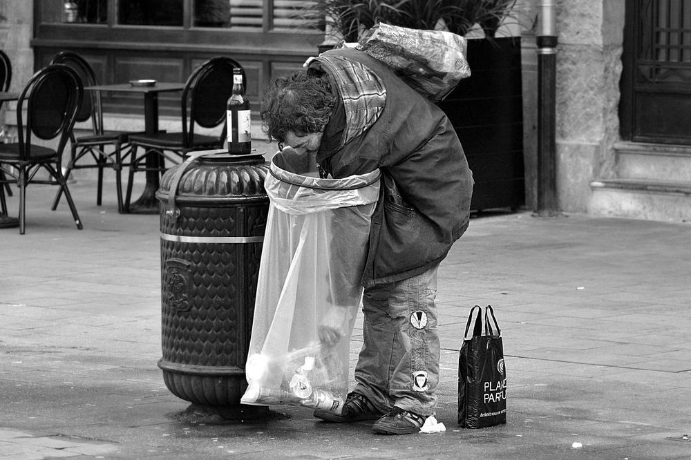 Street life in Brussels.