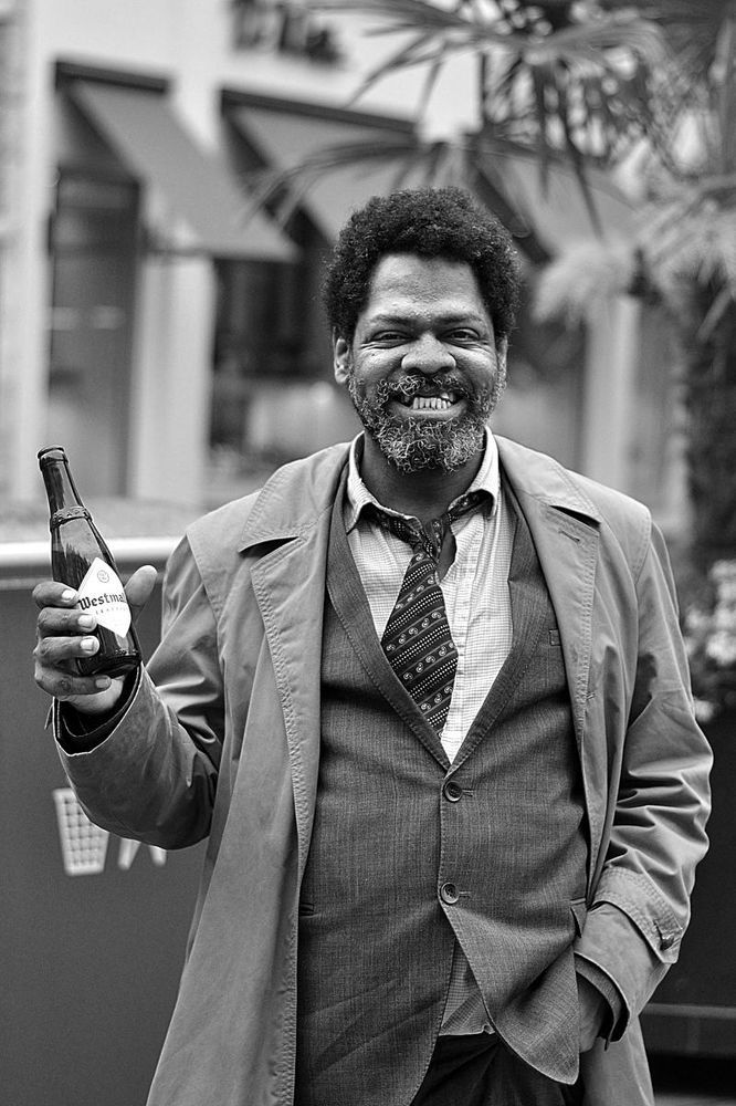 Street life in Brussels.