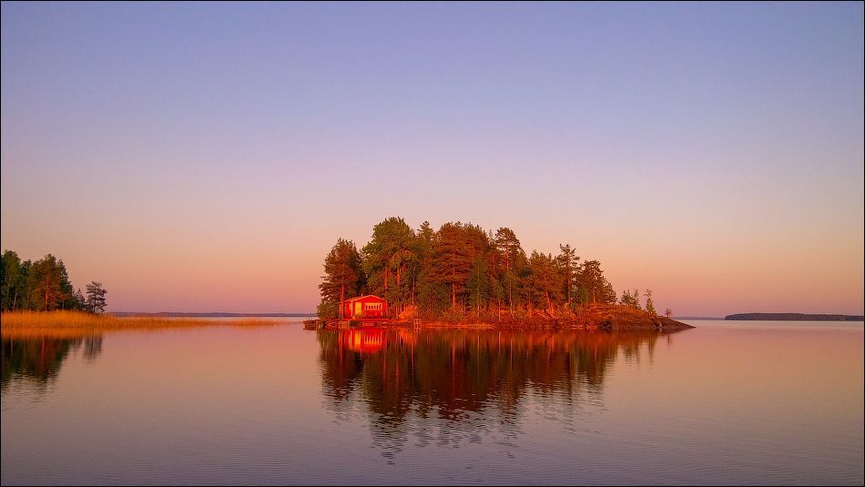 Вечер в Карелии....