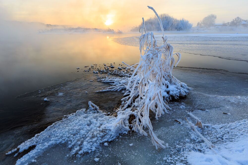 замороженная красота