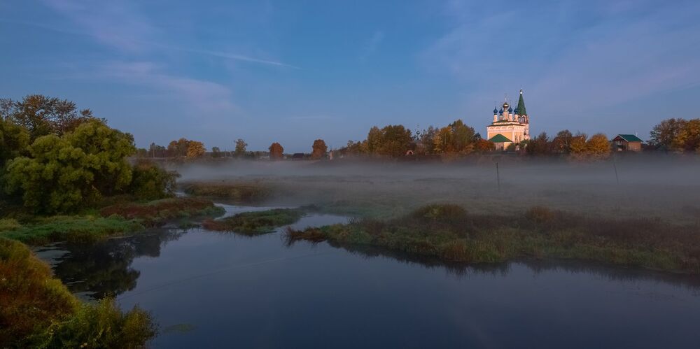 Окрест речки Теза.