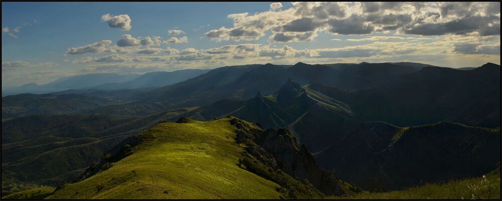 Есть в Крыму село "Зеленогорье" ...