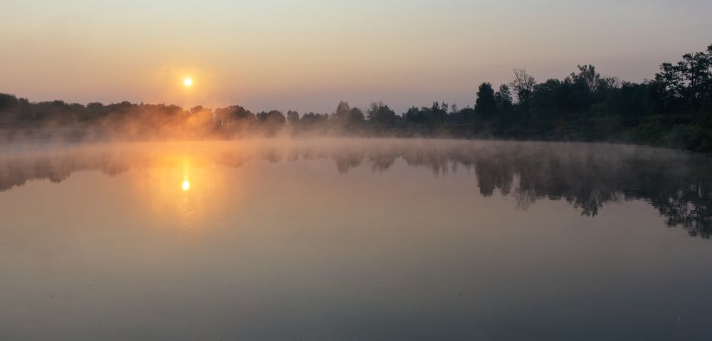 На реке