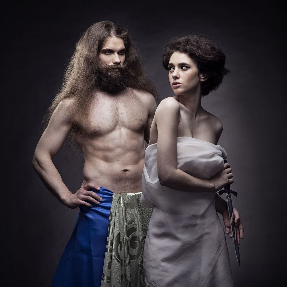 Юдифь и Олоферн
Md: Андрей Юрченин https://vk.com/id2228674
Md: Татьяна Белкина (http://vk.com/saladman)
Muah: Shirley Jackson http://vk.com/shirleyjackson
Ph: Олег Шипов (http://vk.com/o.shipov)