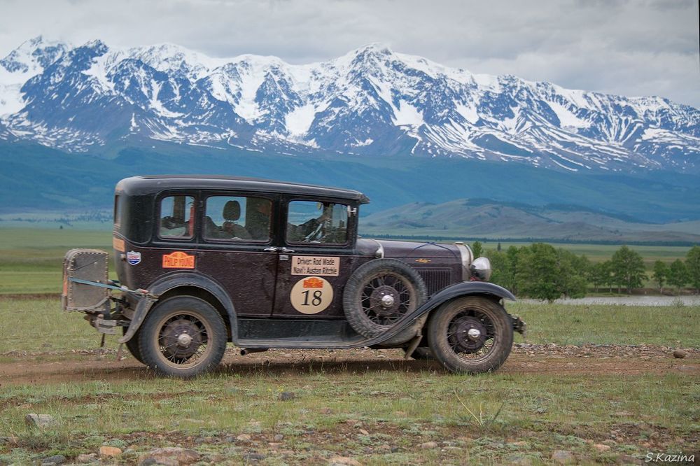 Retro-rally Paris-Peking 2016, Republic of Altai.