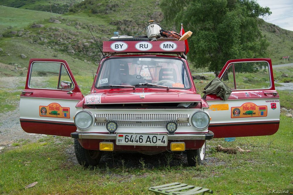 Retro-rally Paris-Peking 2016, Republic of Altai.