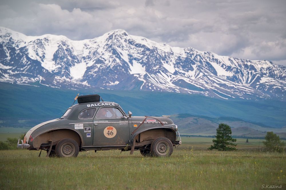 Retro-rally Paris-Peking 2016, Republic of Altai.