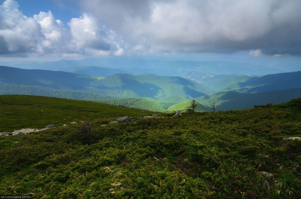 По тропинке с облаками