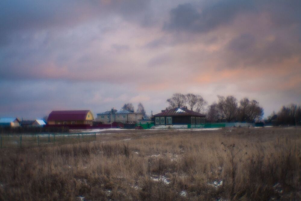 Розовый вечер.