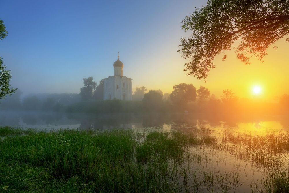 июль на Нерли...