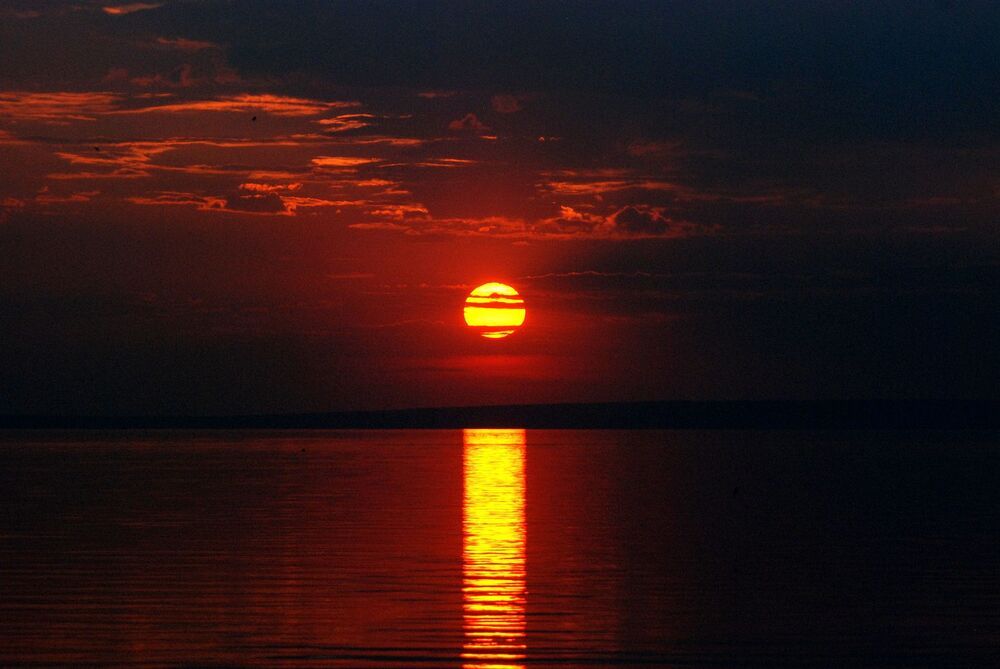 закат