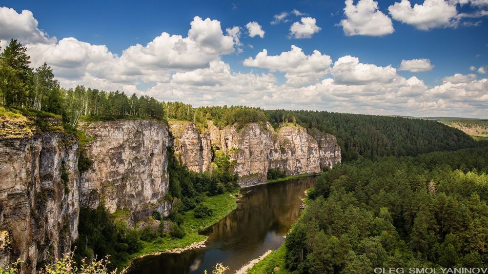 река Ай и Большие Притёсы