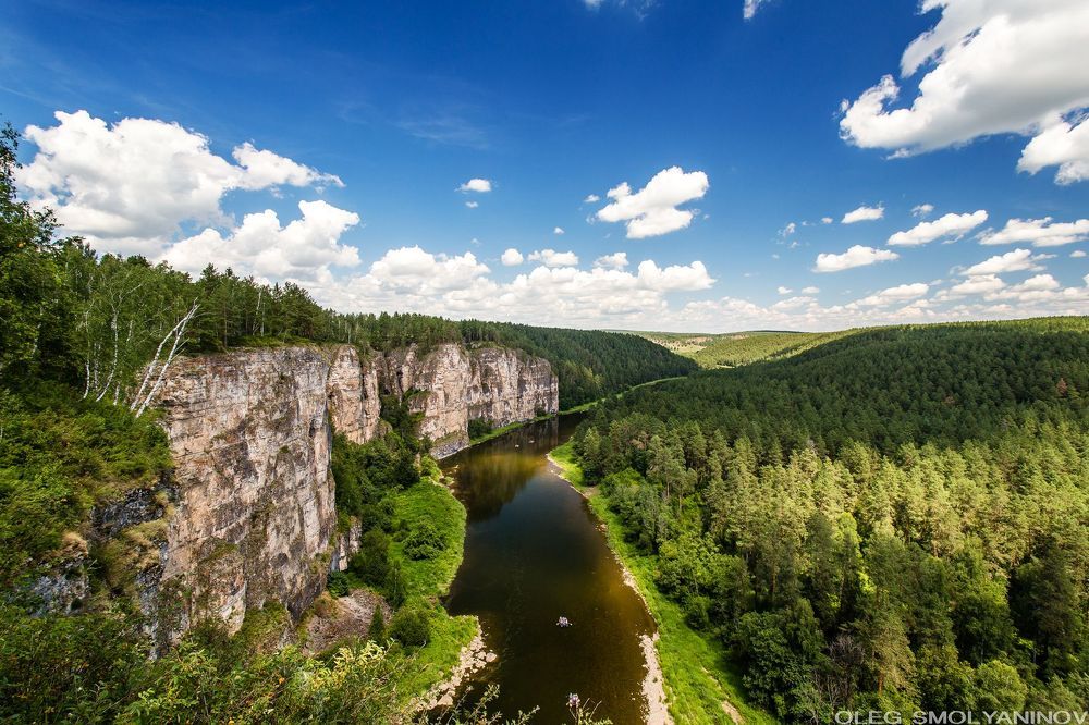 река Ай и Большие Притёсы