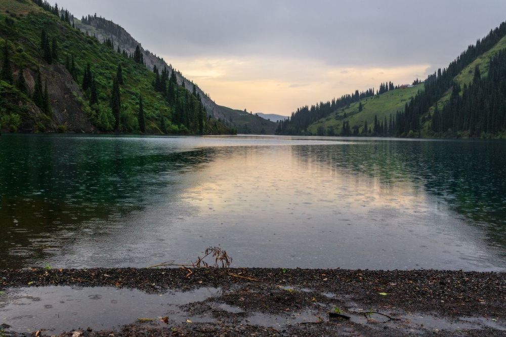 Зарисовки озера Кульсай