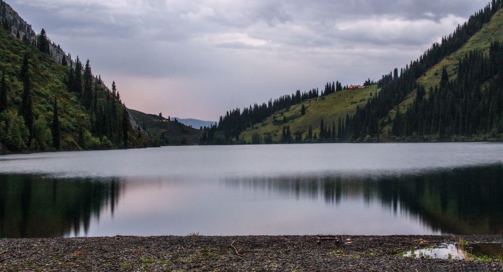 Зарисовки озера Кульсай