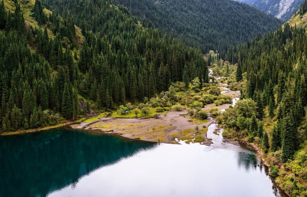 Зарисовки озера Кульсай