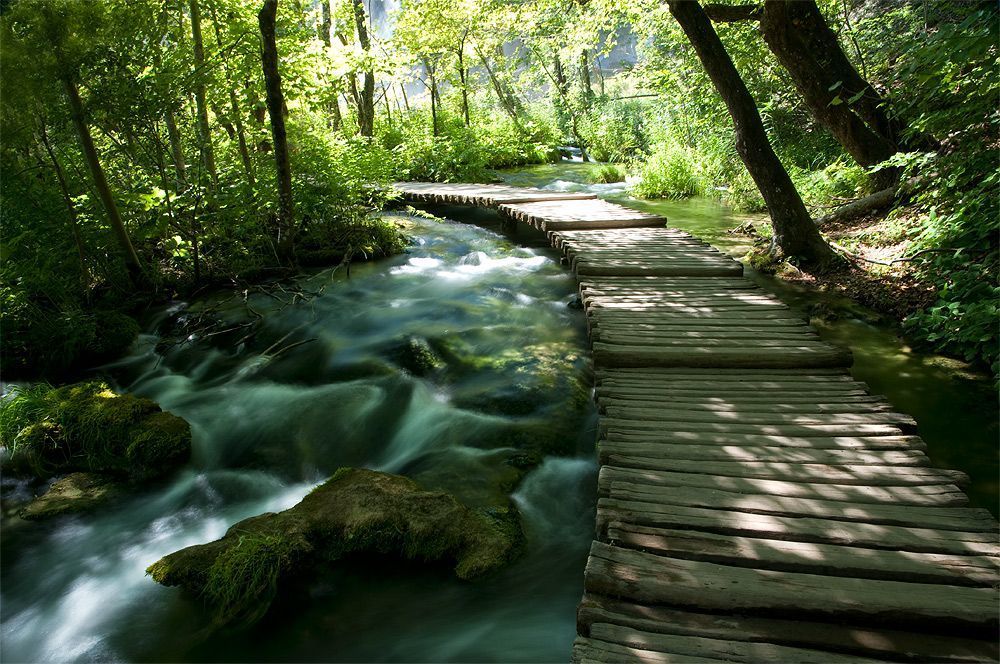 Plitvice promenade