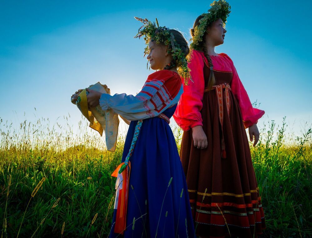 Купальское гуляние.
