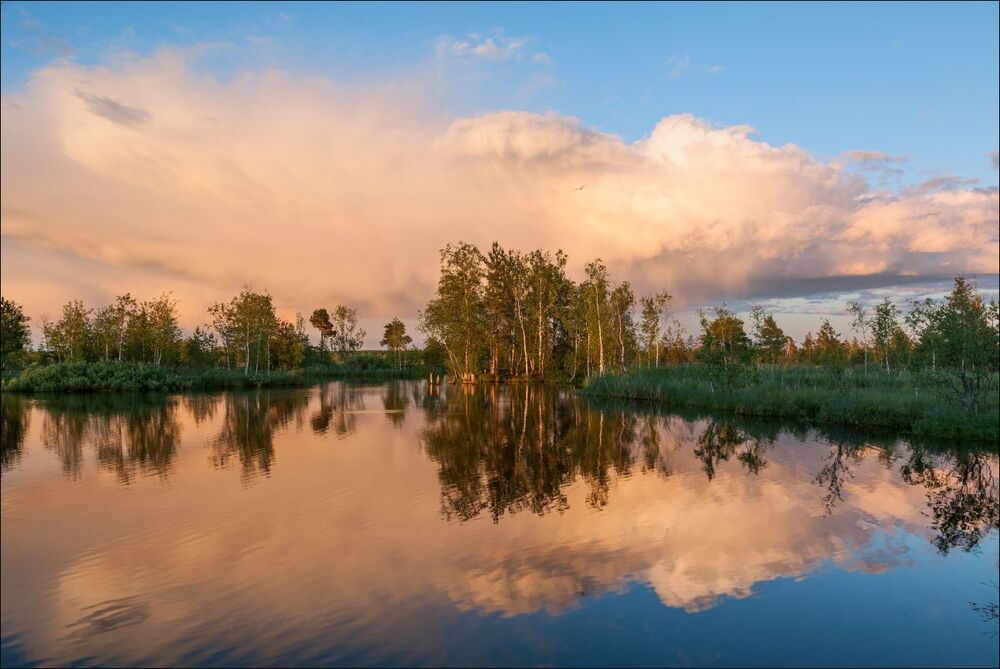 Закатное умиротворение.