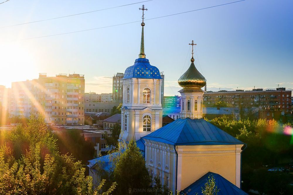 Город Тула. Церковь Николая Чудотворца "на Ржавце".