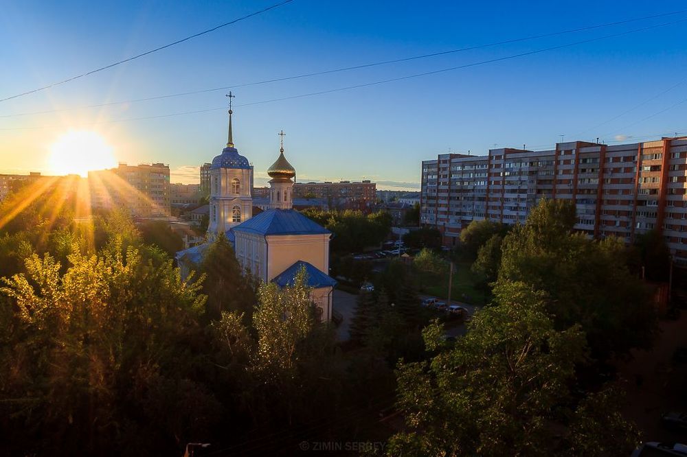 Город Тула. Церковь Николая Чудотворца "на Ржавце".