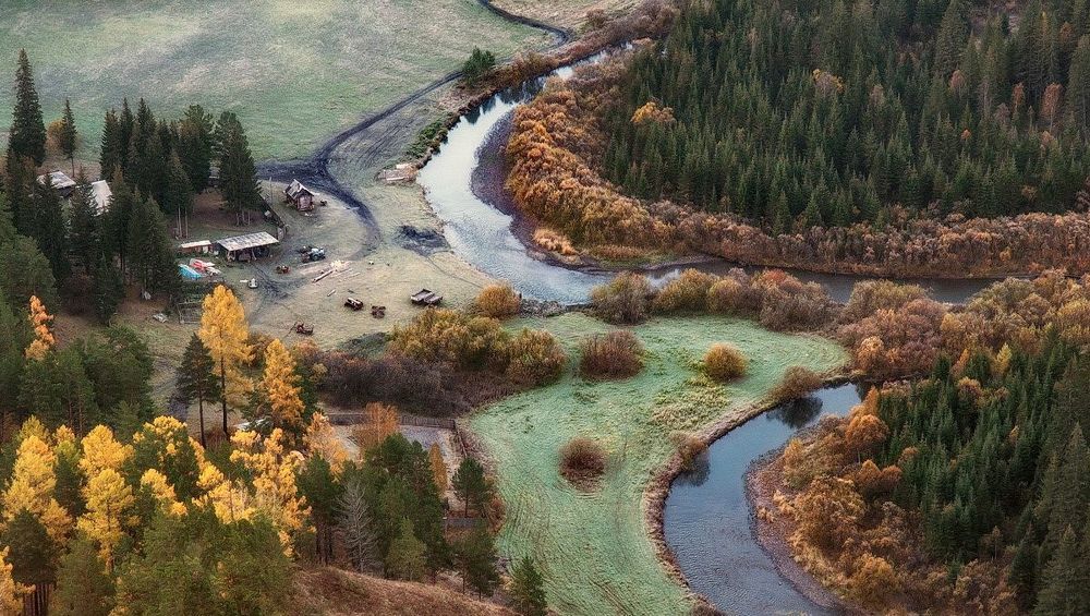 С первыми лучами.Кордон.