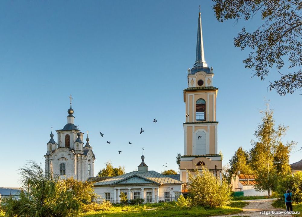 Прогулка по селу Крапивна