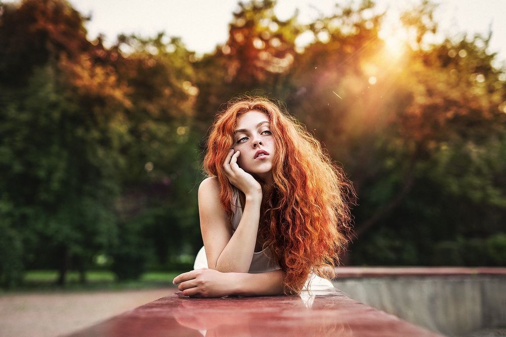 Golden light