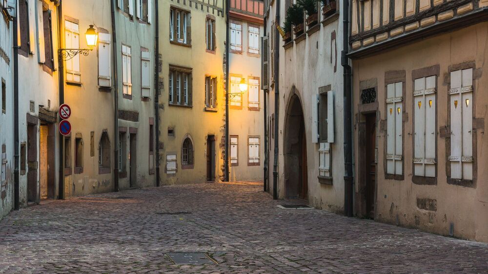One evening in Colmar