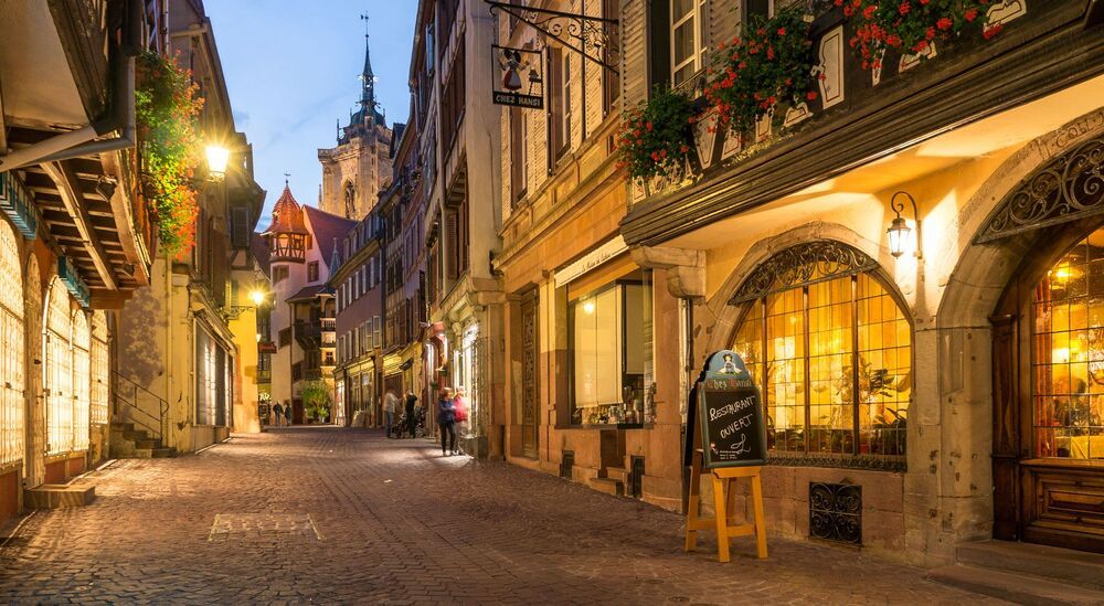 One evening in Colmar
