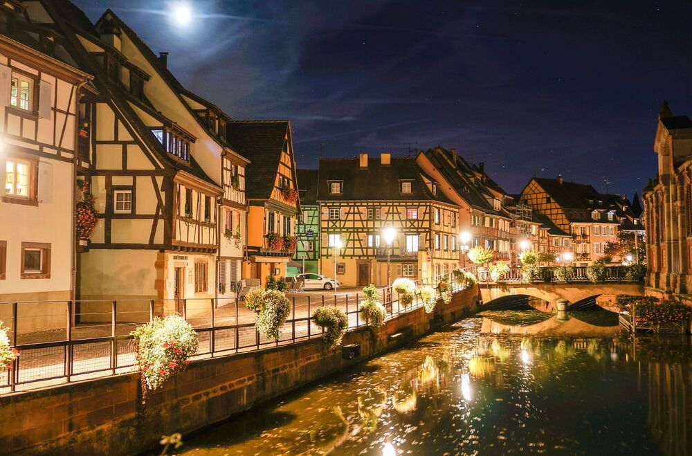 One evening in Colmar