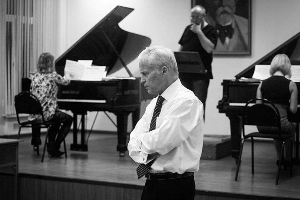 Понькин Владимир Александрович, уроки дирижирования.