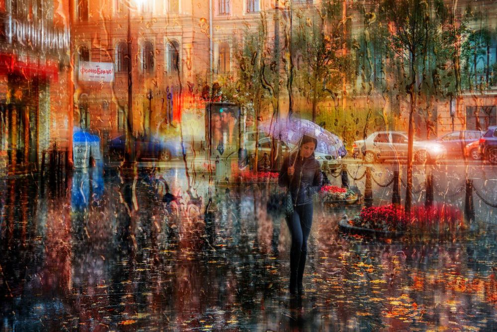 Осенние фотографии..Каменноостровский проспект