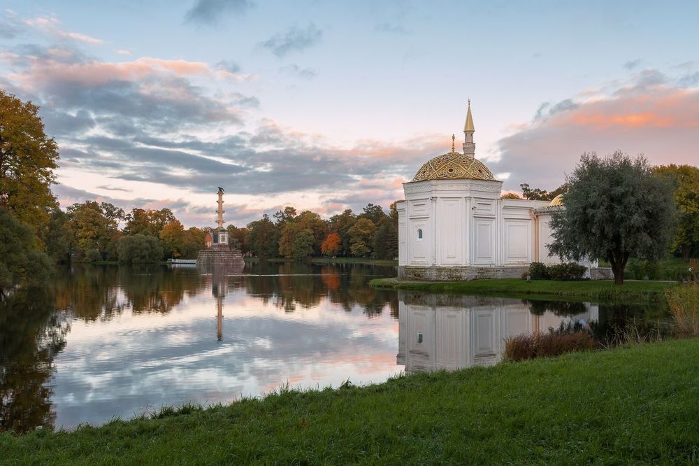 Осенний вечер в Пушкине