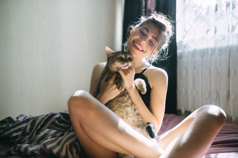 Мари и кот Васька