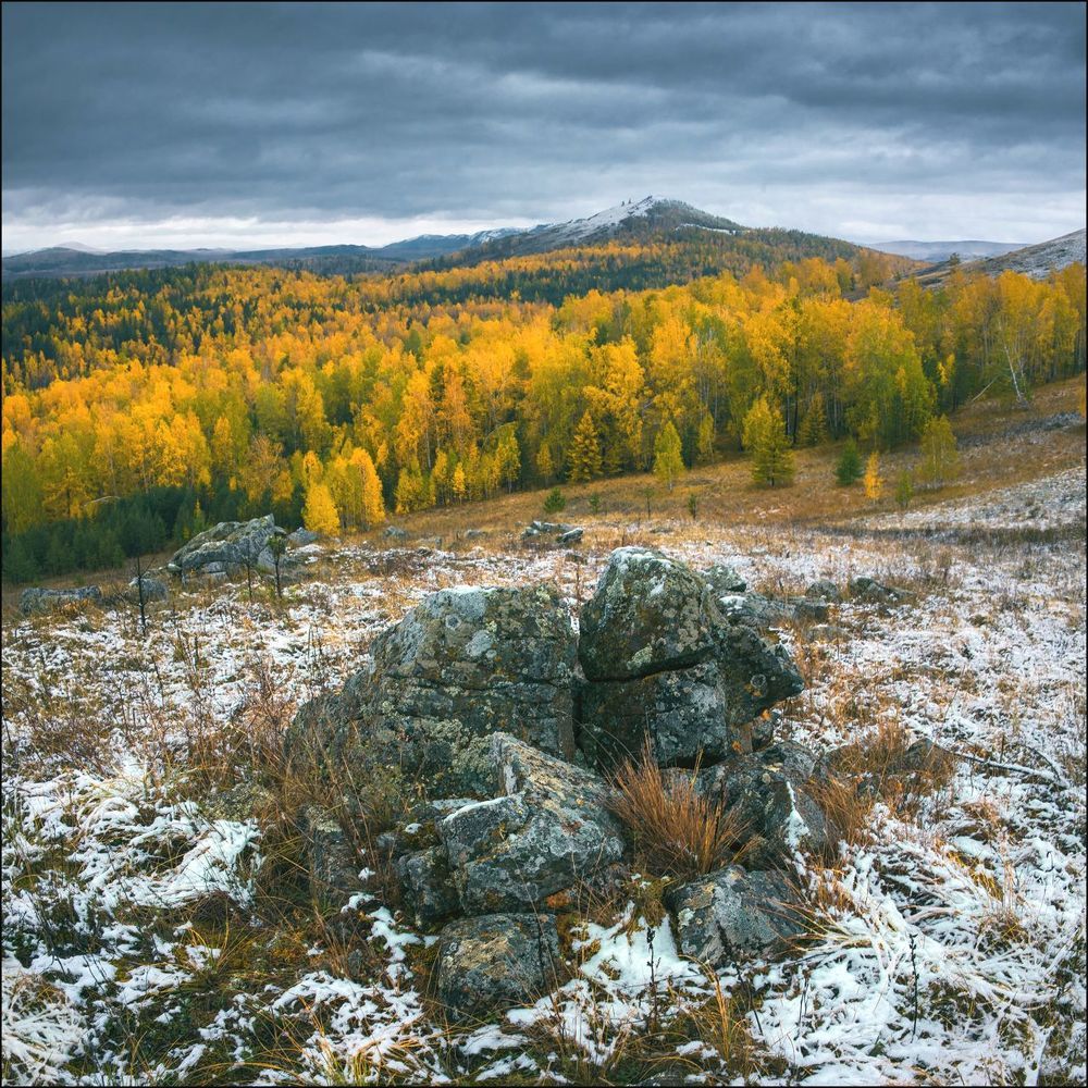 Первый Уральский снег