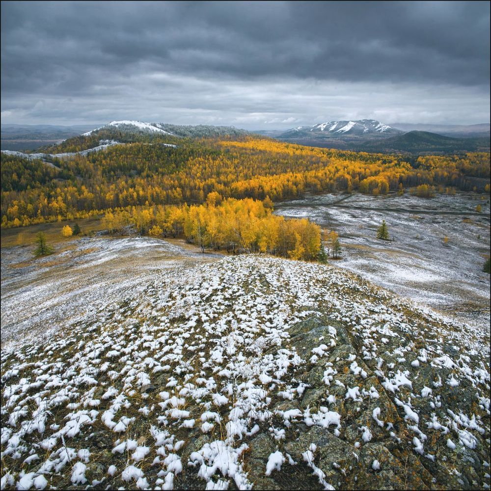Первый Уральский снег