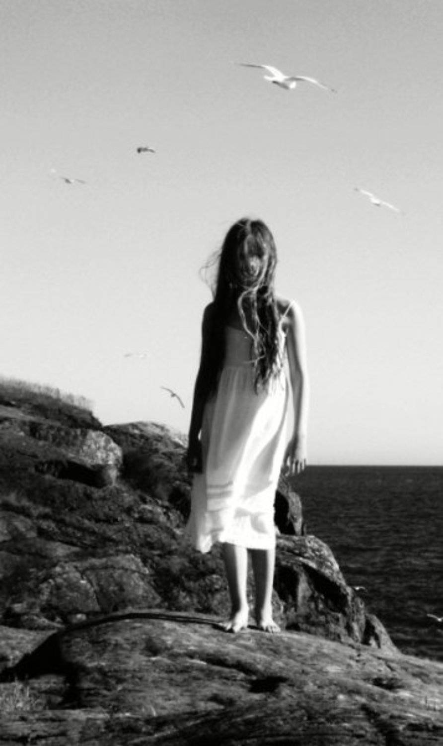 ребенок, море, чайки, lena