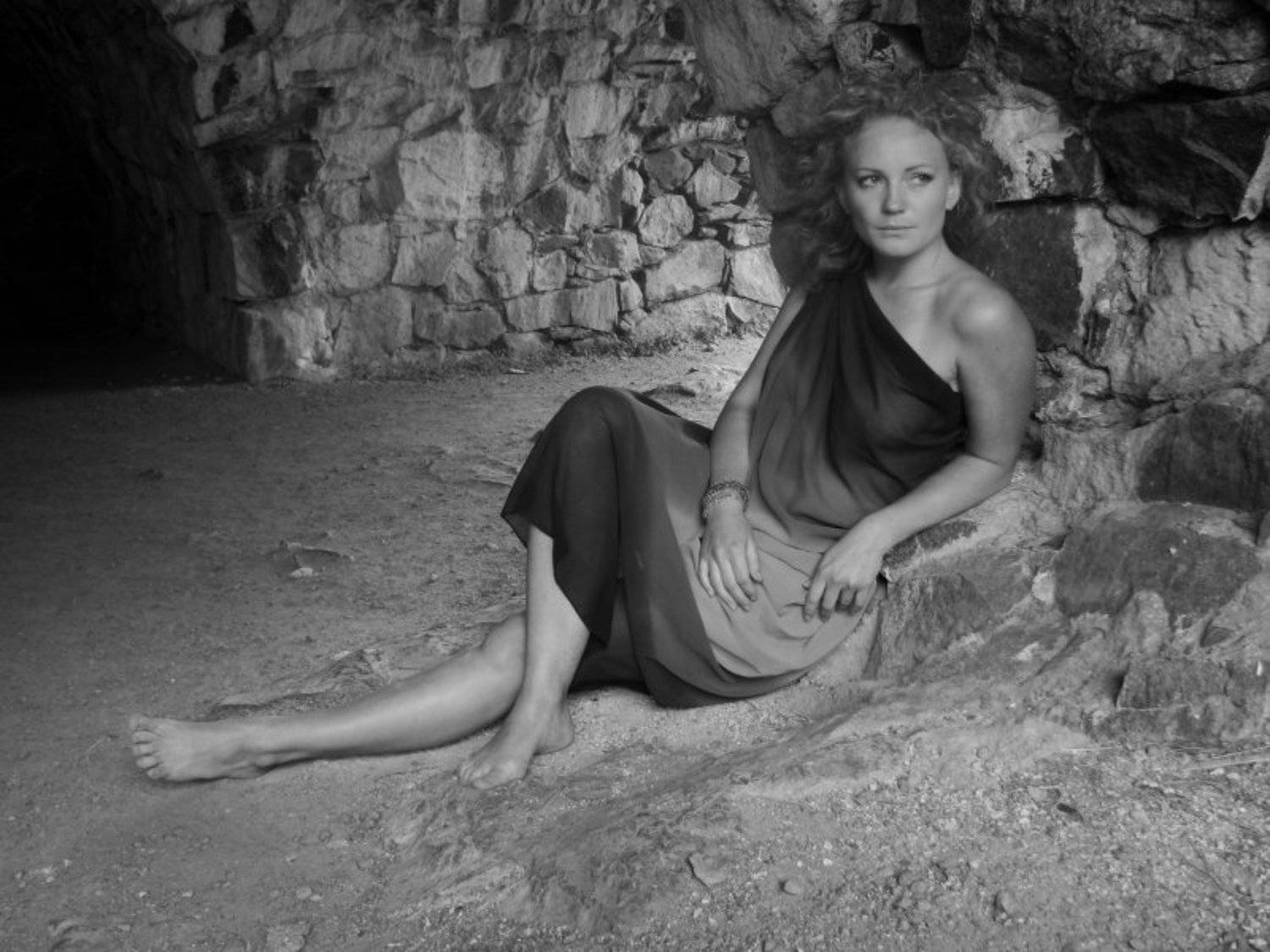 девушка, крепость, lena