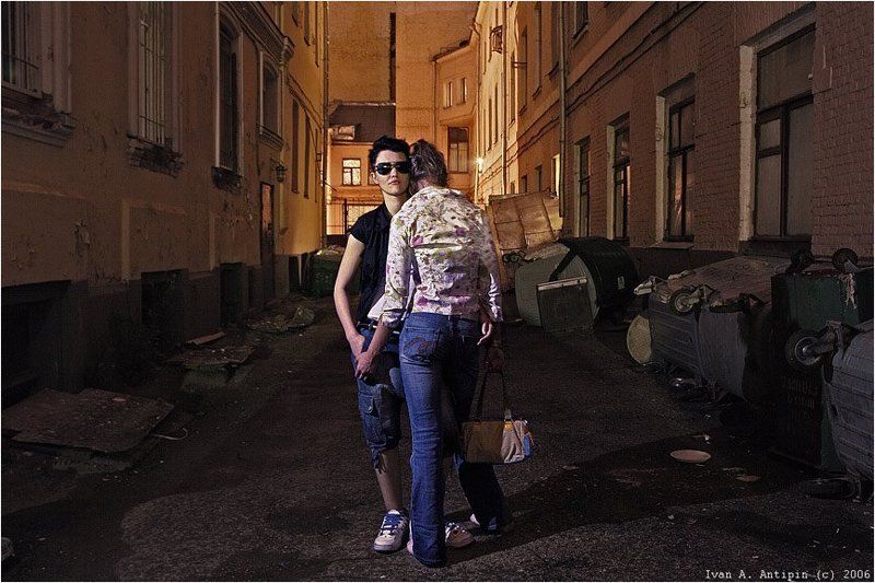 переулки, девушки В ночных переулках Москвы фото превью