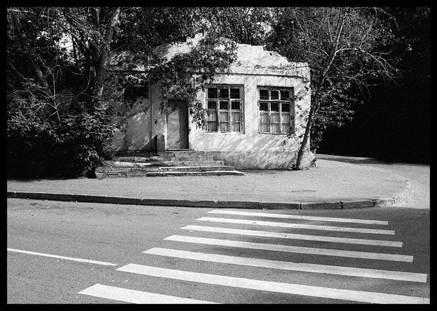 Москва, архитектура, черно-белое, Racoon