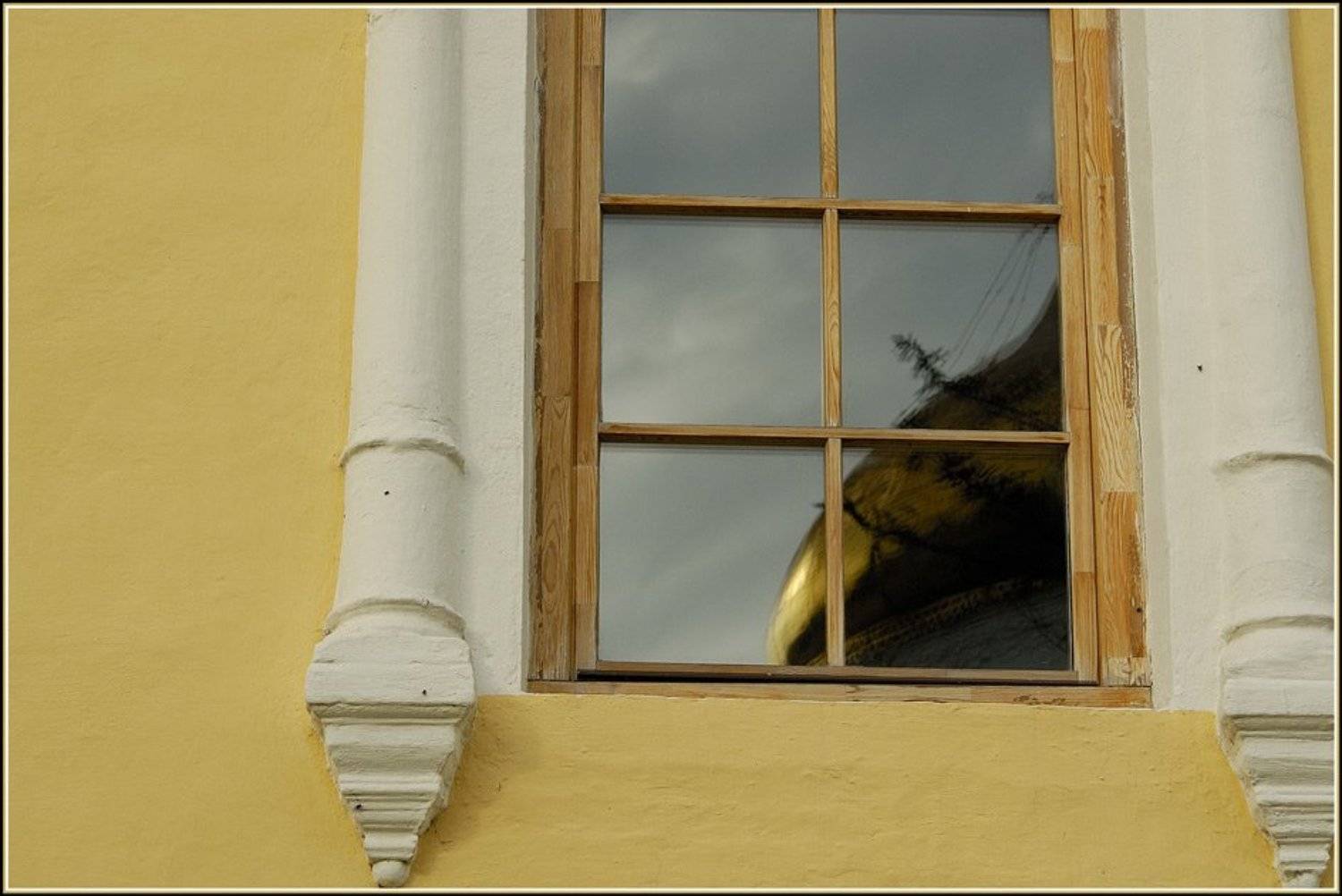 купол, церковь, храм, окно, отражение, Капустин Николай