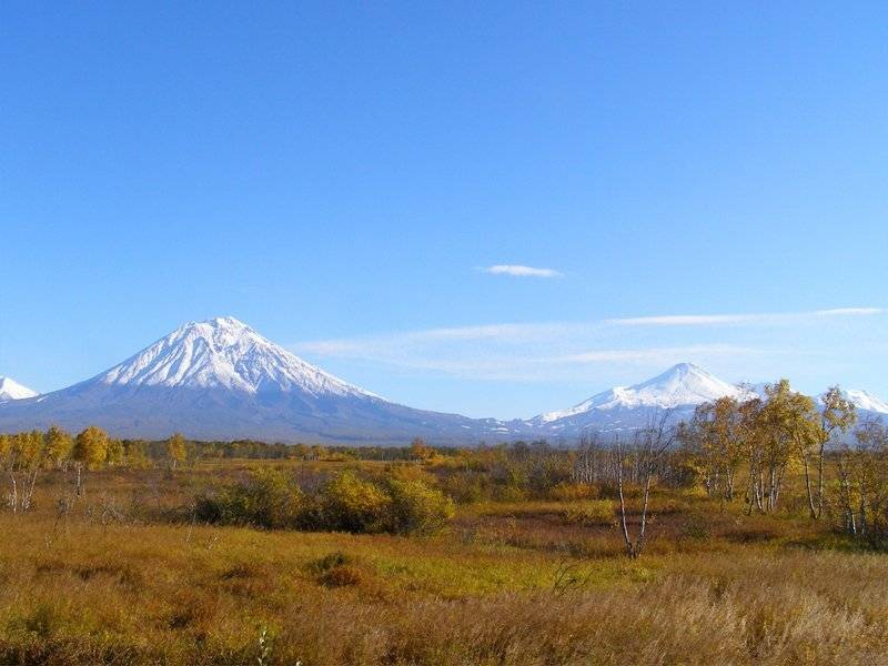 вулкан, природа, осень, ABone